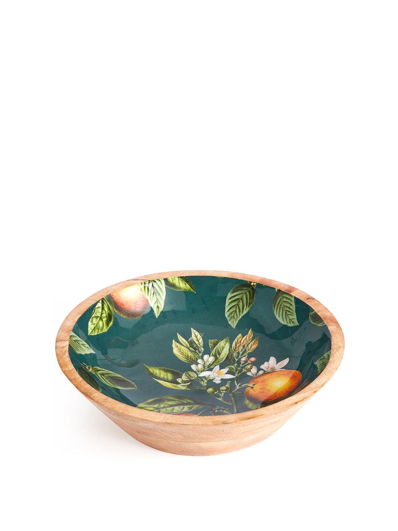 very-home-orange-blossom-24-cm-mango-wood-round-dishstillFront