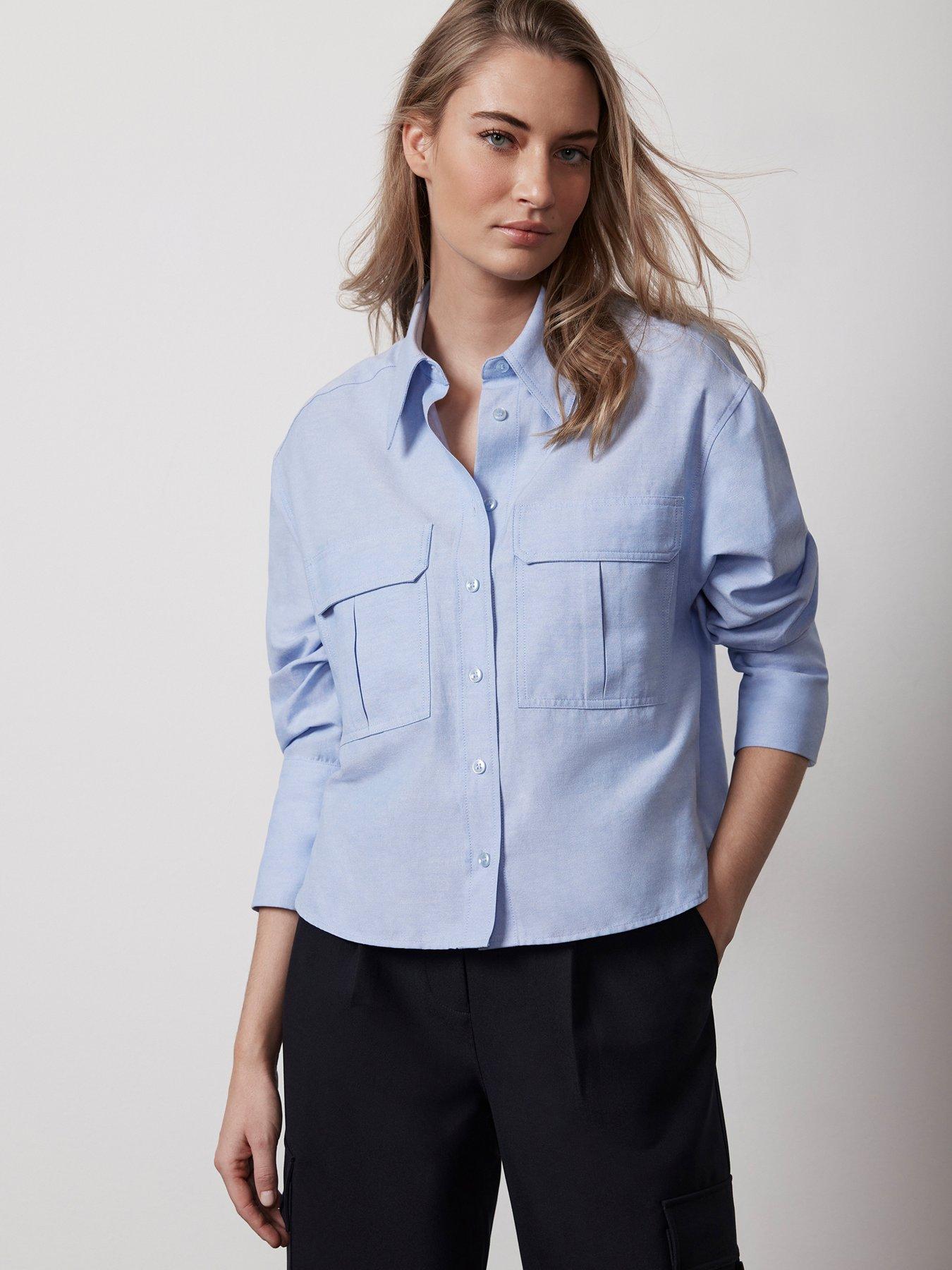 mint-velvet-blue-crop-utility-shirt