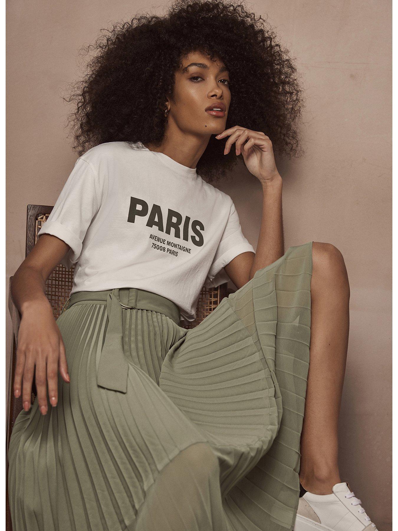 Midi skirt clearance khaki