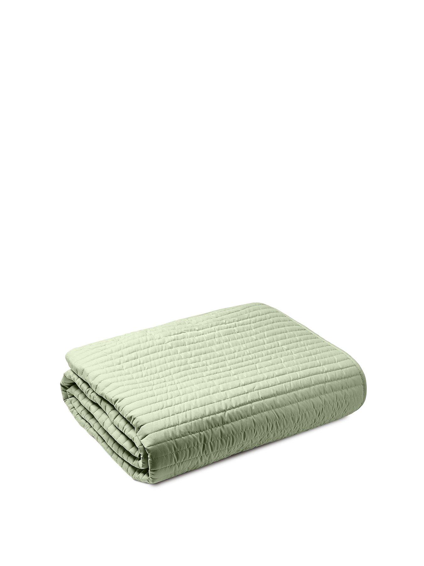 bianca-quilted-lines-bedspread-throw-sagestillFront