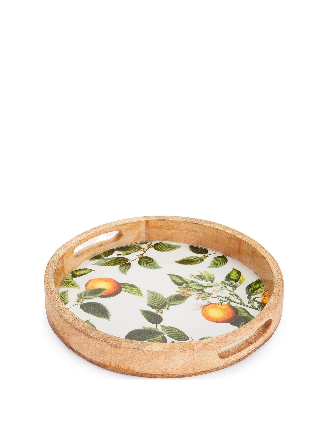 very-home-orange-blossom-mango-wood-round-serving-traystillFront