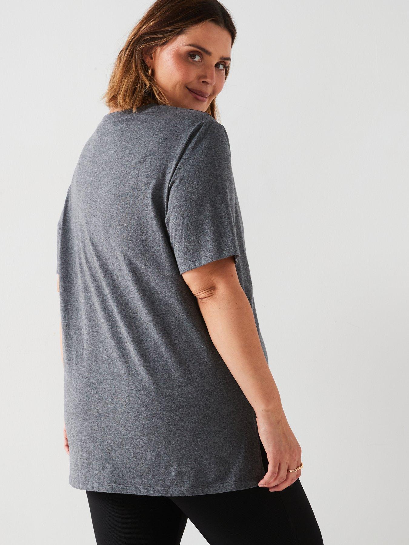 v-by-very-curve-lace-insert-longline-t-shirt-greystillFront