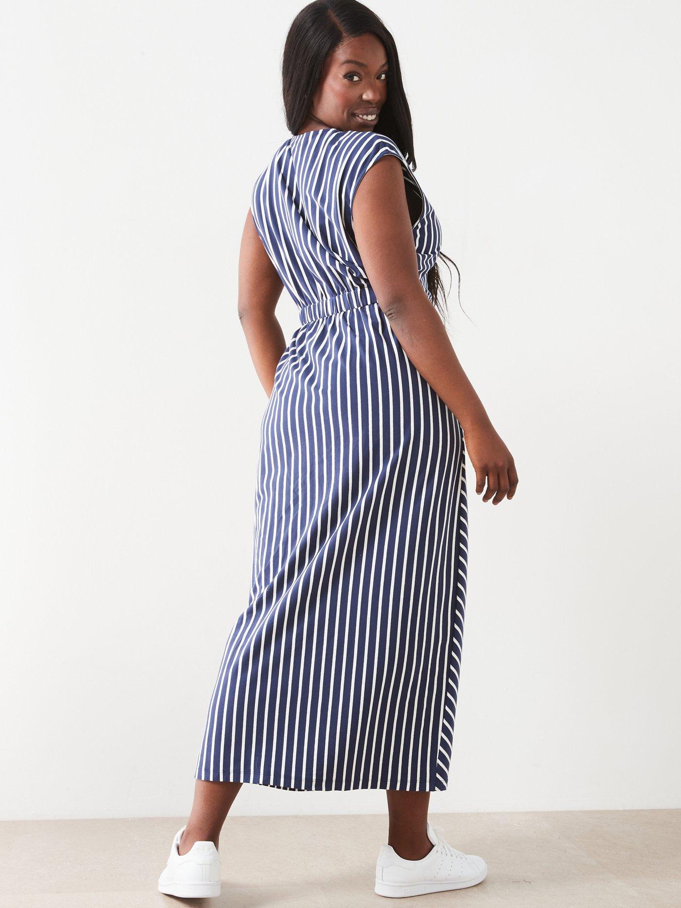 v-by-very-curve-sleeveless-knot-detail-jersey-midi-dress-navystillFront