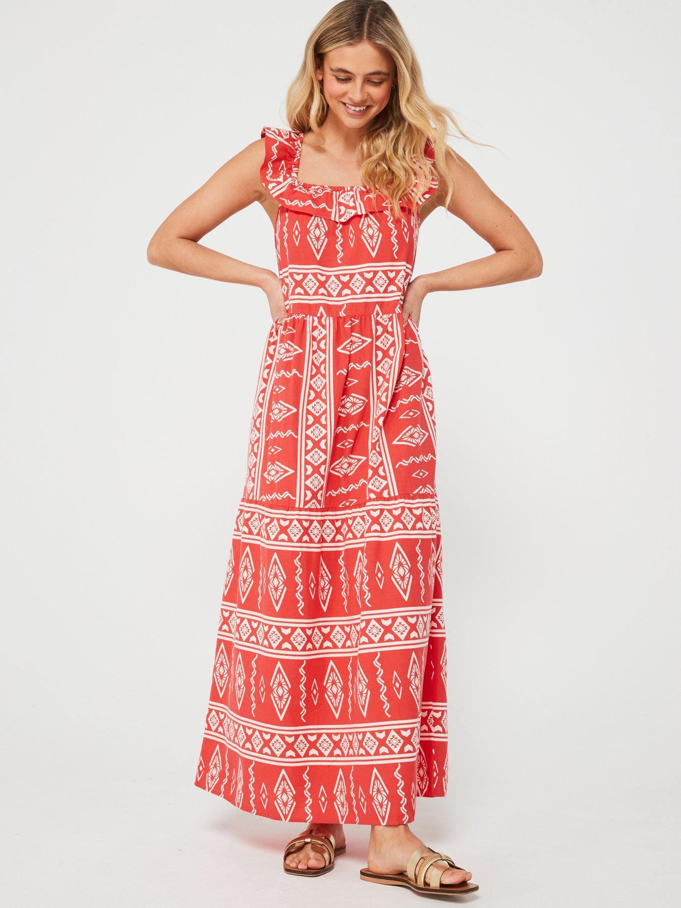 vero-moda-embroidered-maxi-dress-red