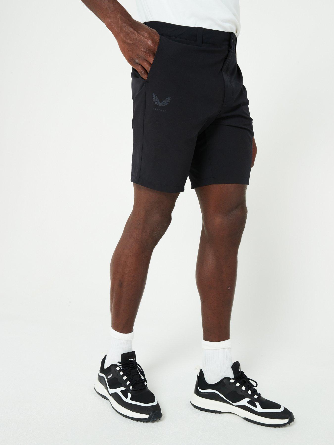 castore-mens-golf-shorts-black