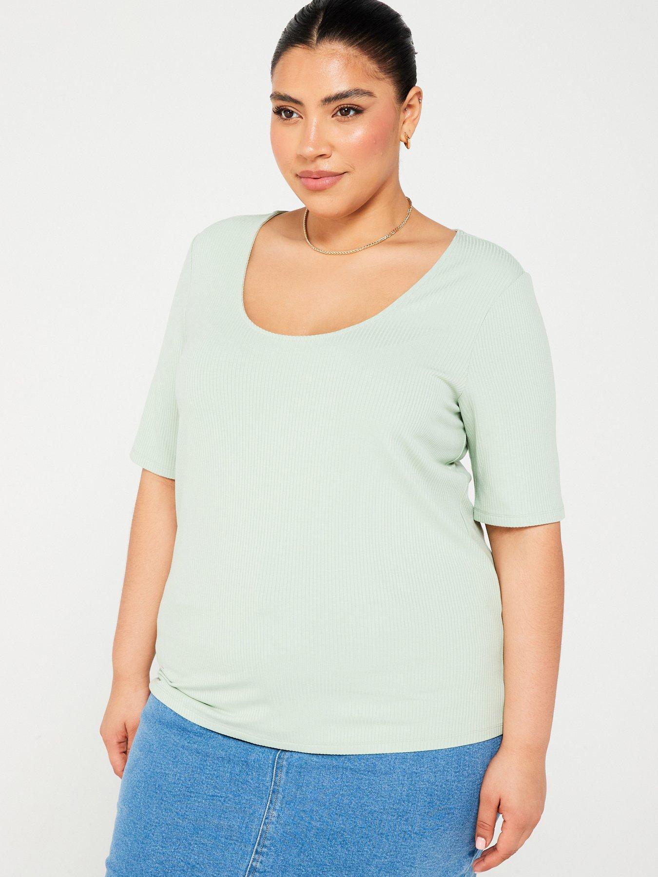 vero-moda-curve-curve-jersey-top-green