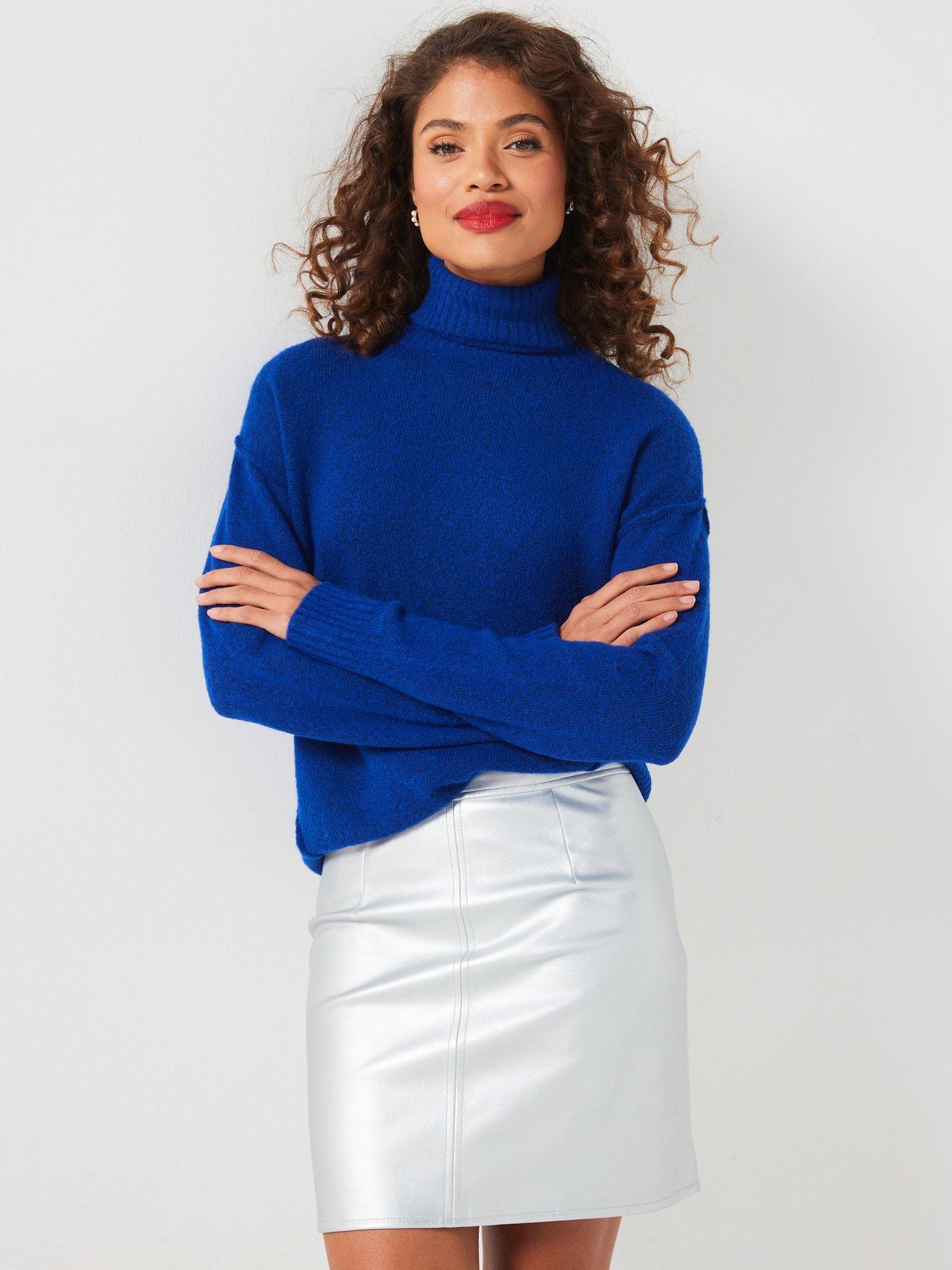 v-by-very-roll-neck-seam-detail-jumper-blueoutfit