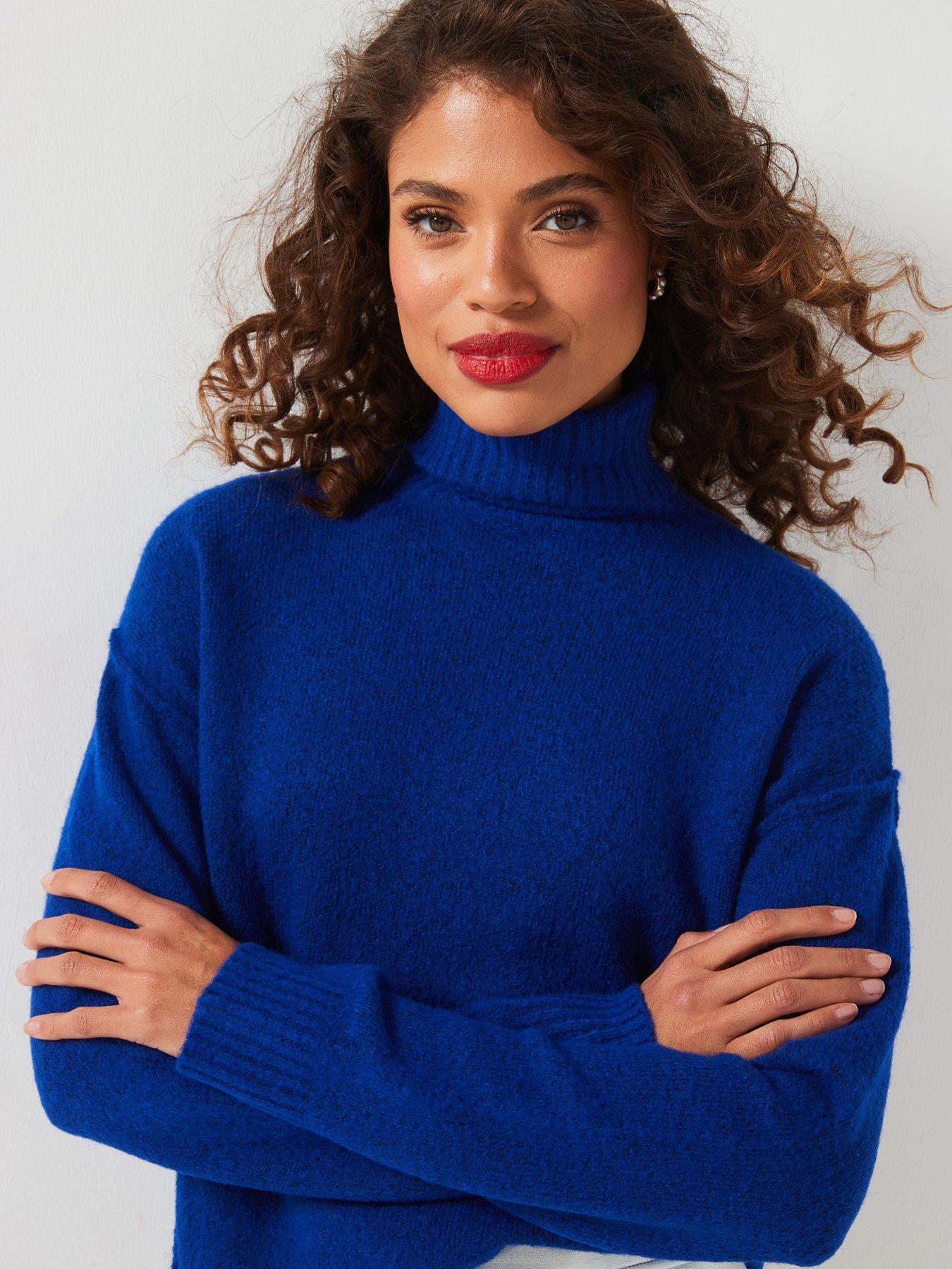 v-by-very-roll-neck-seam-detail-jumper-bluedetail