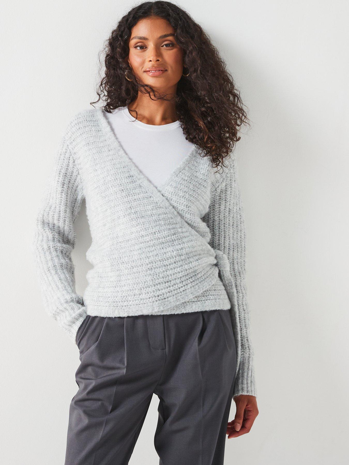 v-by-very-knitted-wrap-textured-cardigan-light-greydetail