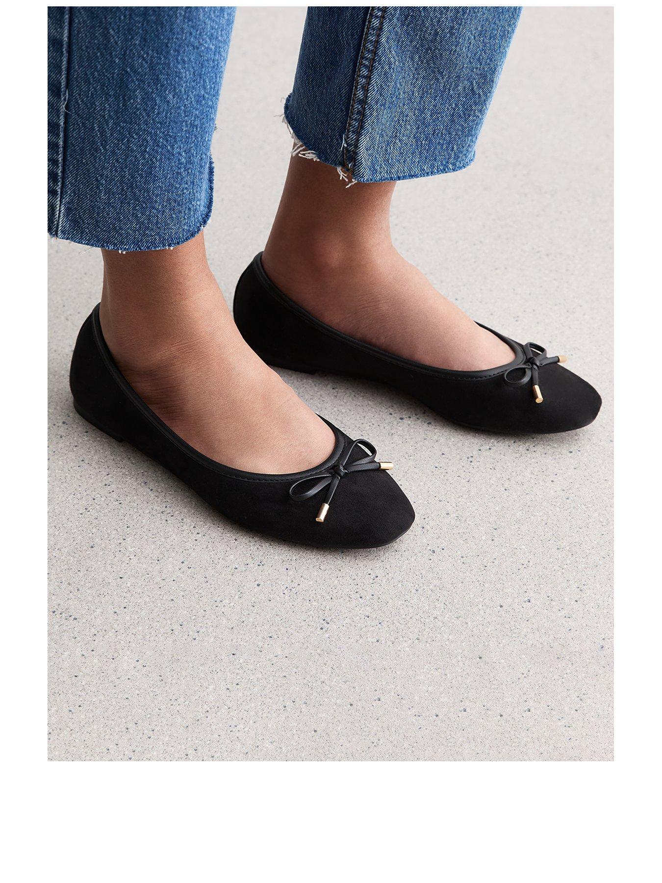 new-look-suedette-ballet-flats-black