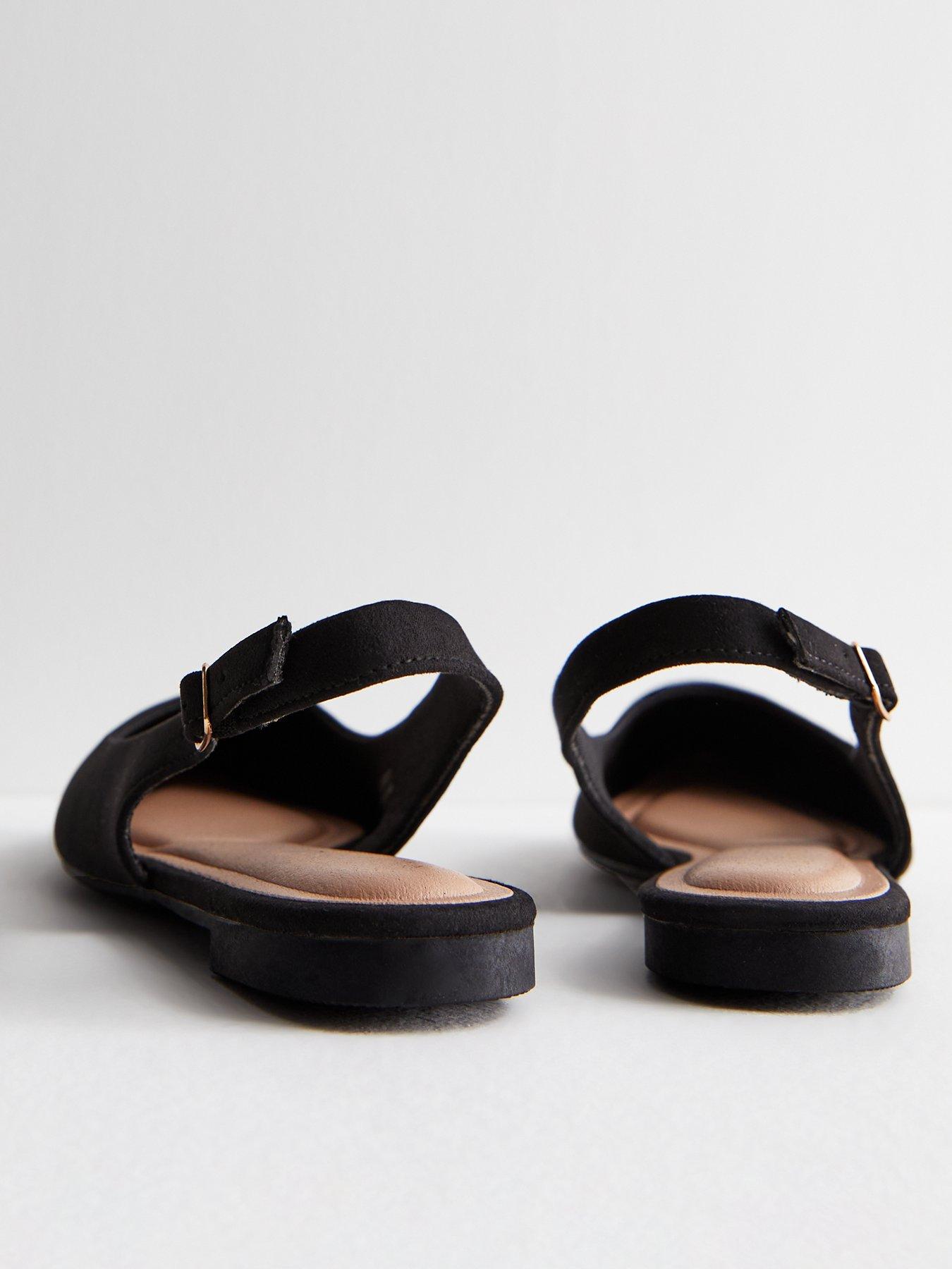 new-look-suedette-slingback-flat-pumps-blackback