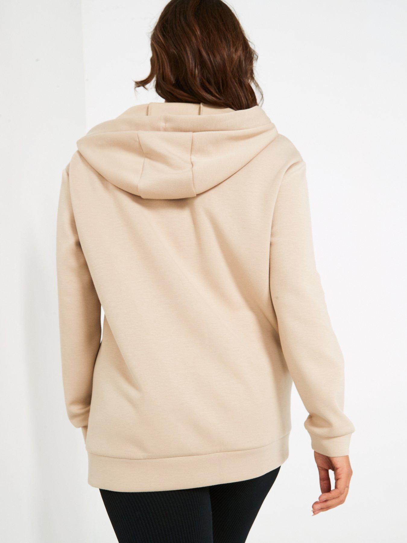 v-by-very-curve-v-neck-longline-hoodie-beigestillFront