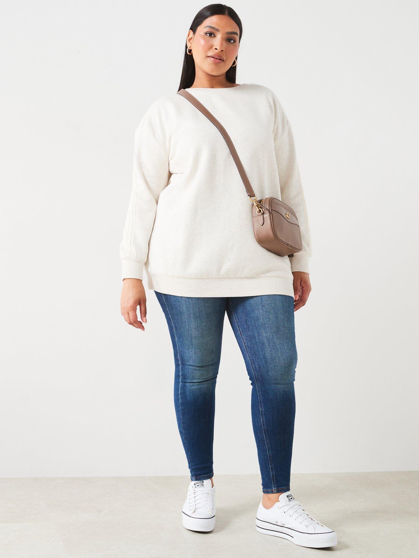 v-by-very-curve-sleeve-detail-longline-sweat-creamback