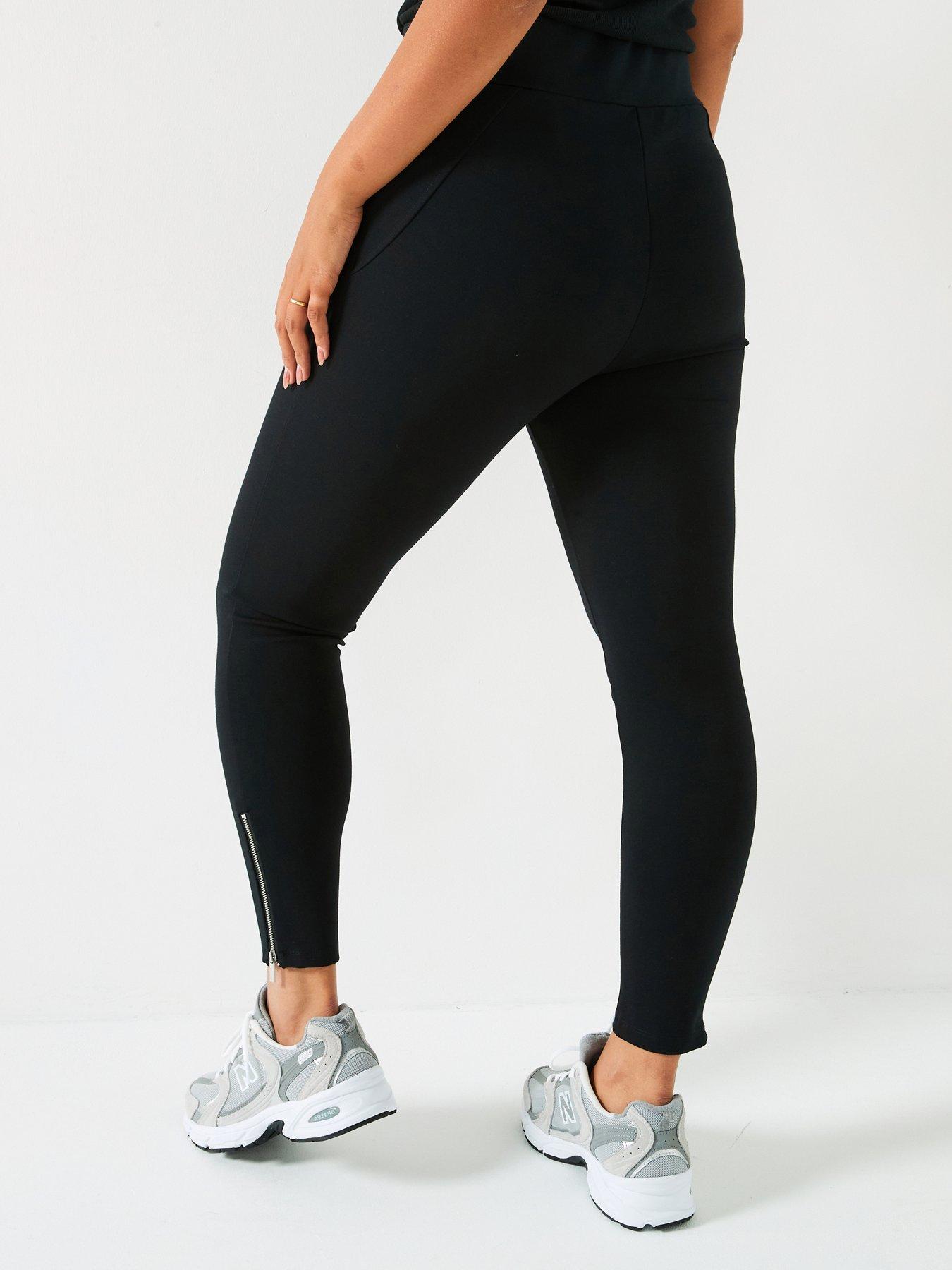 v-by-very-curve-zip-hem-power-sculpt-highwaistednbsplegging-blackfront