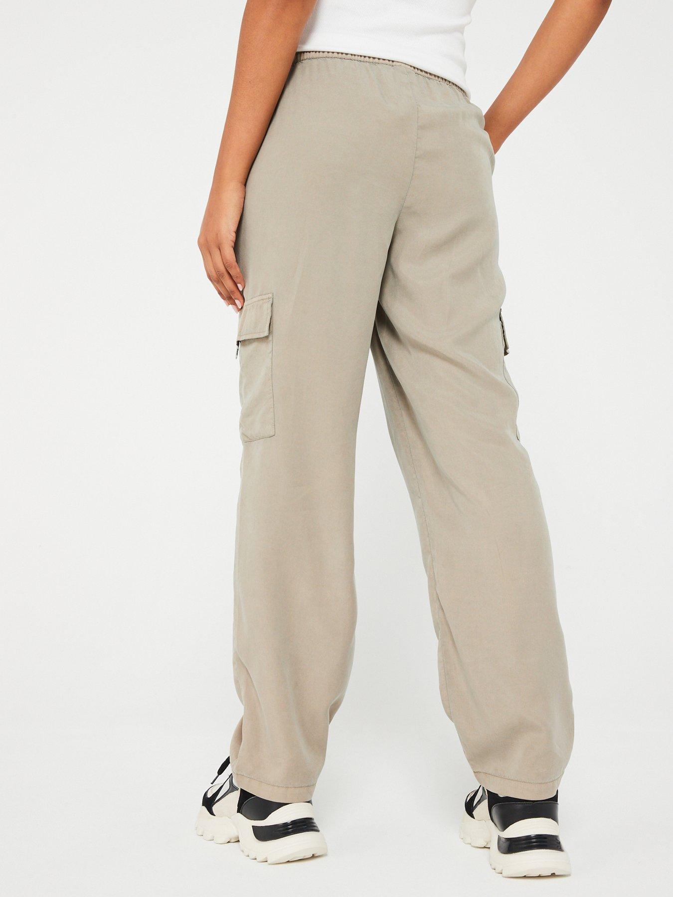 vero-moda-loose-fitting-cargo-trousers-brownstillFront