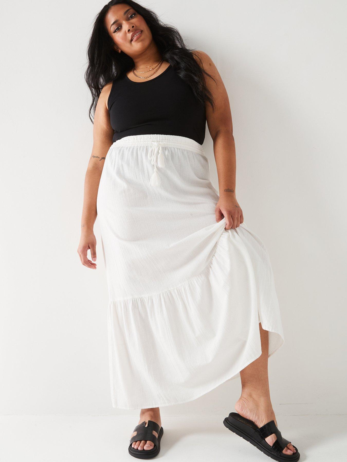 vero-moda-curve-curve-maxi-skirt-whiteoutfit