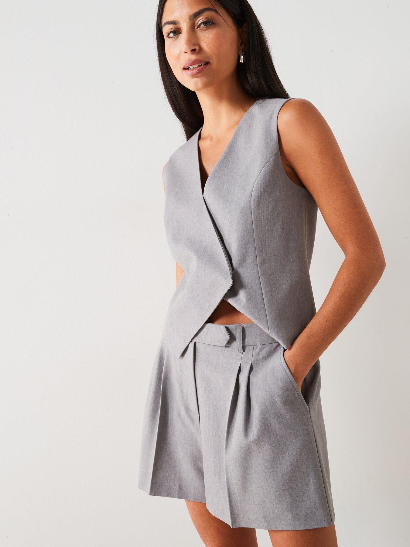 v-by-very-tailored-short-greyoutfit