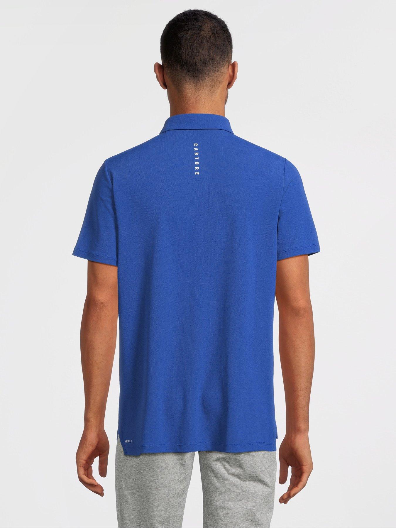 castore-mens-golf-essentialpolo-bluestillFront