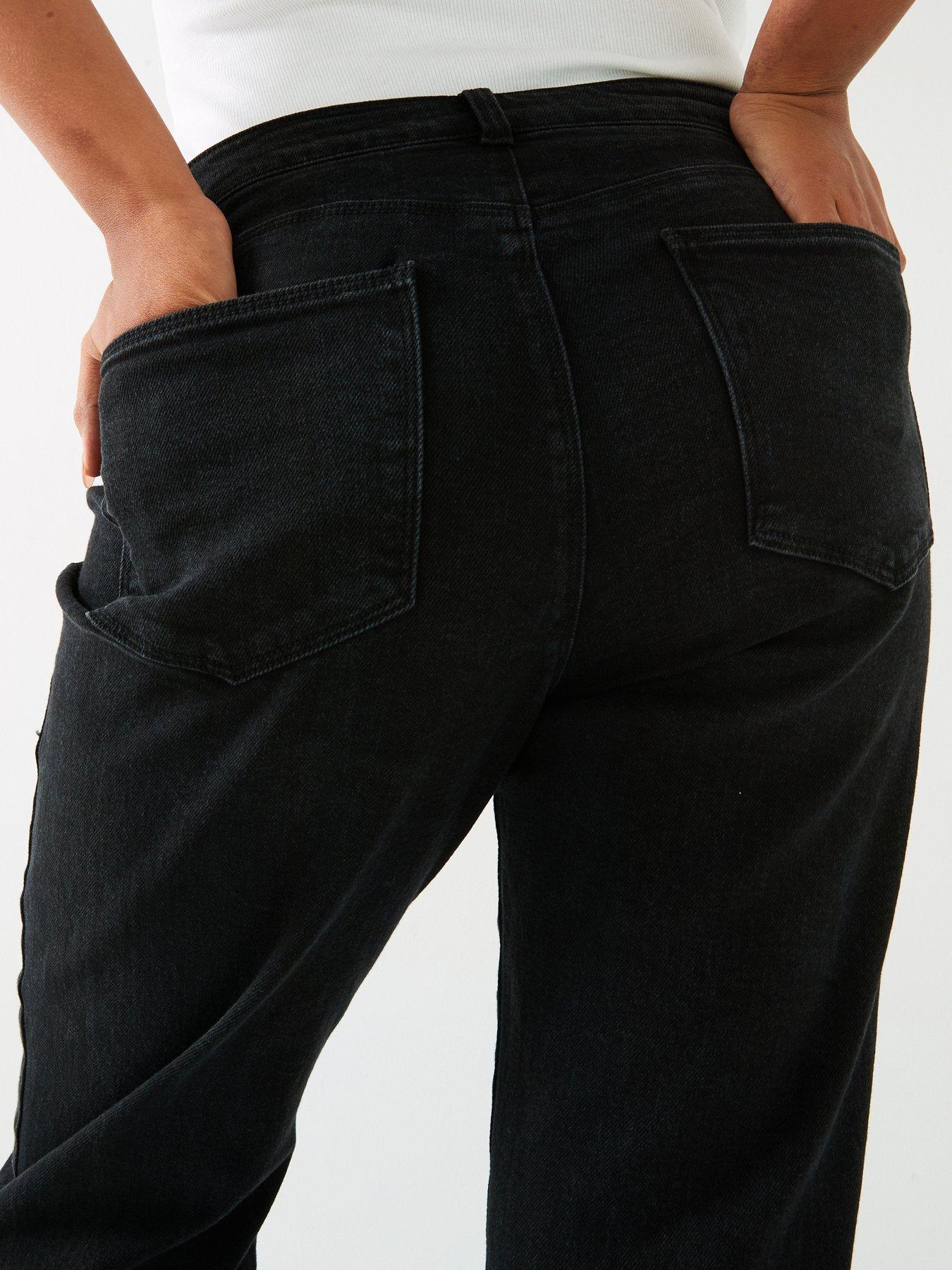 v-by-very-curve-highwaisted-stretch-mom-jean-blackoutfit