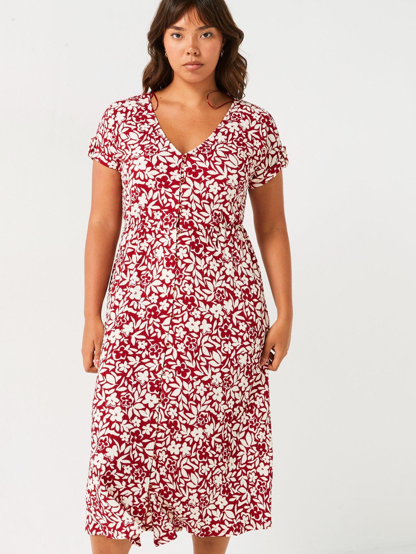 v-by-very-curve-jersey-crinkle-button-through-midi-dress-print