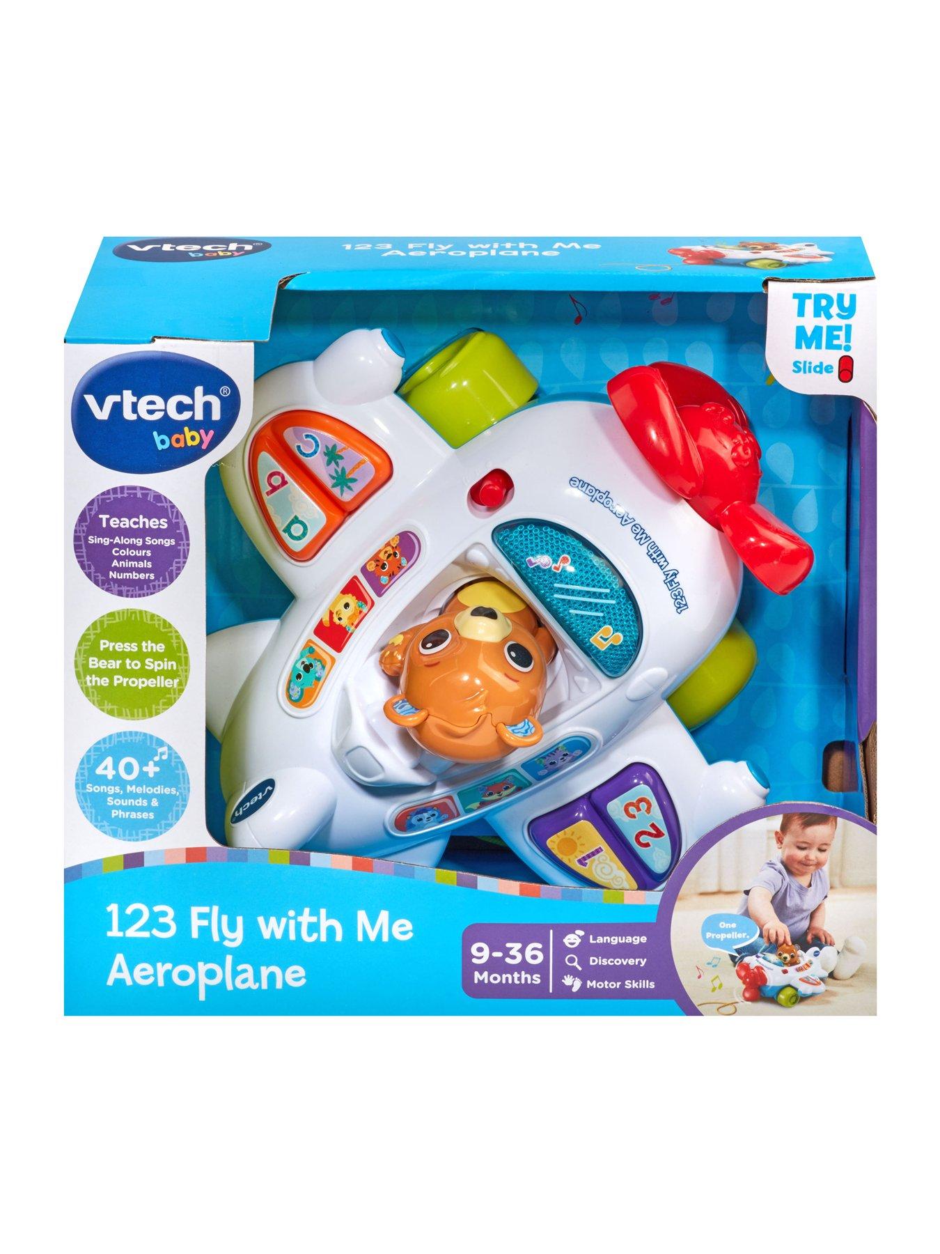 Image 4 of 4 of VTech 123 Fly with Me Aeroplane