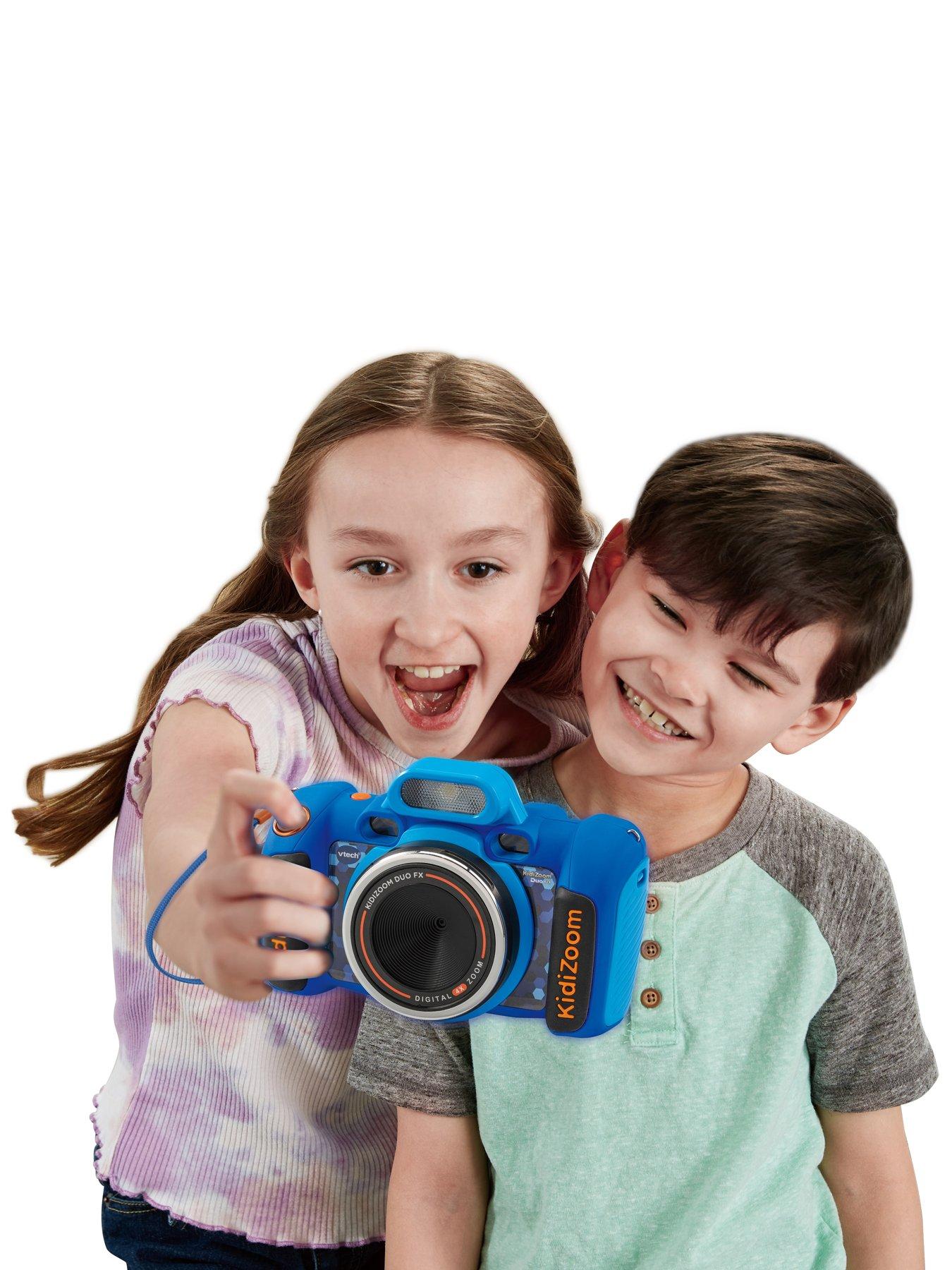 Image 4 of 5 of VTech KidiZoom Duo FX blue