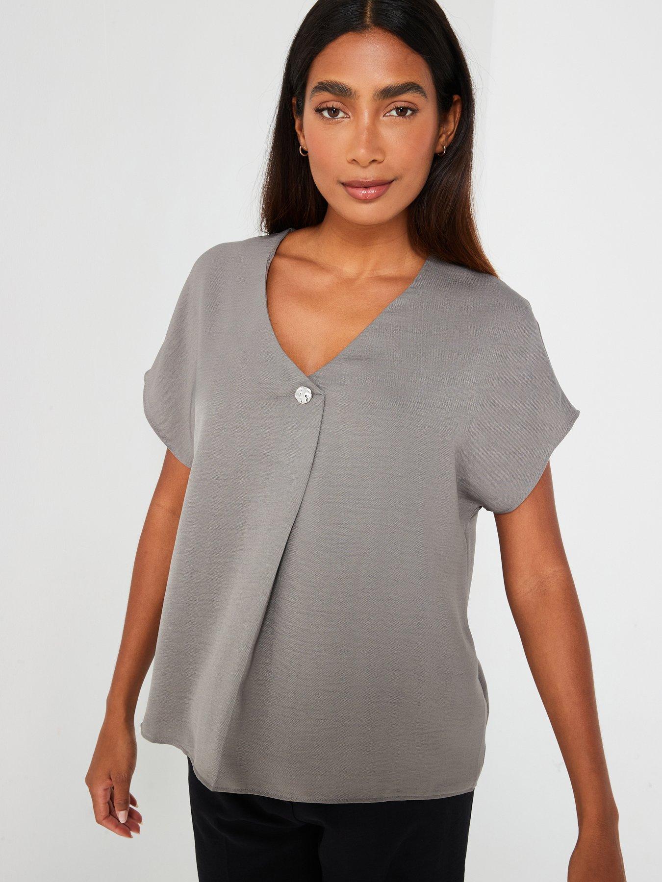 everyday-button-front-notch-blouse-grey