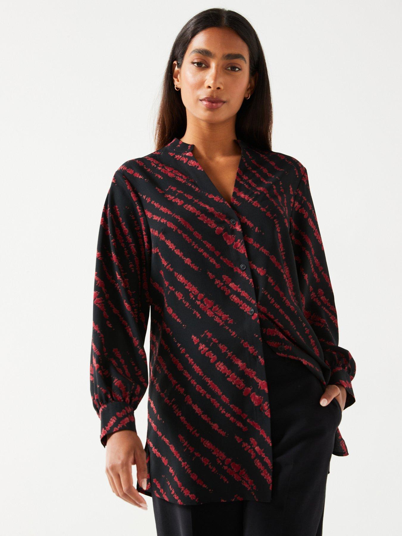 everyday-longline-printed-shirt-blackrust-print-blackrust-print