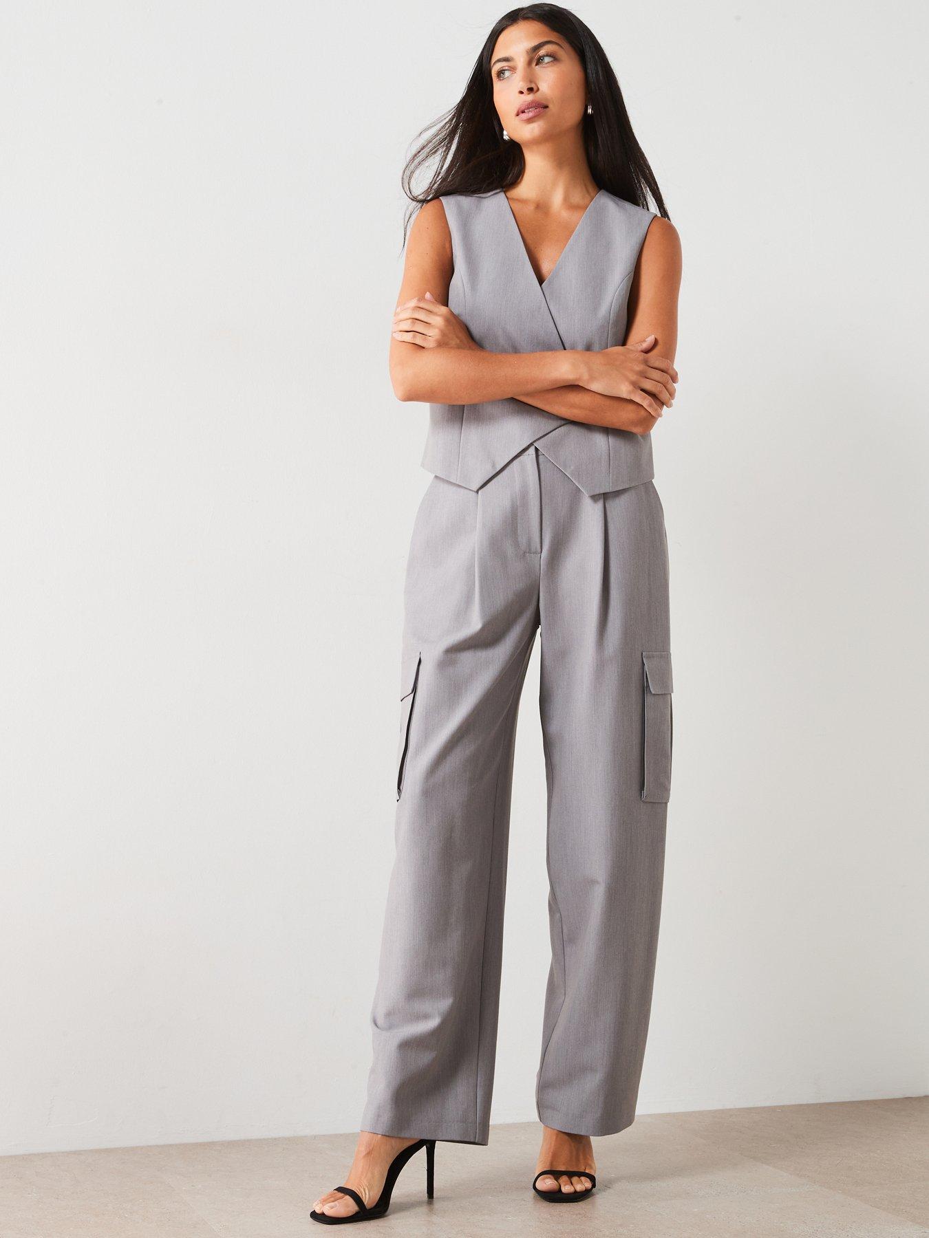 v-by-very-formal-cargo-trouser-grey