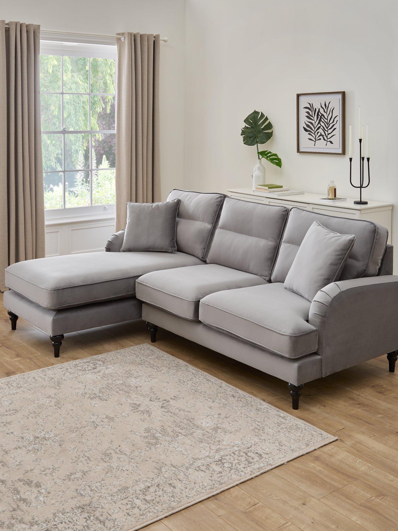 the-very-collection-victoria-left-handnbspfabricnbsp3-seater-chaise-sofa-greynbsp--fscreg-certified