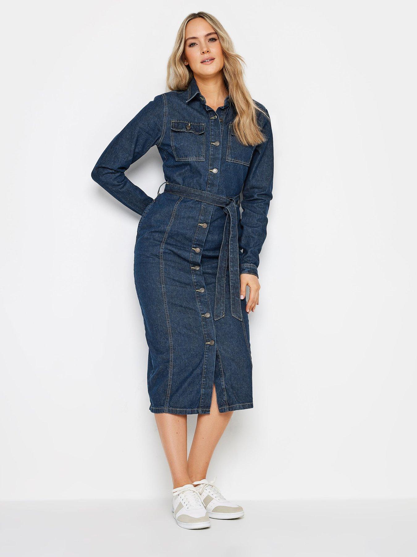 long-tall-sally-tall-tie-waist-denim-dress-blue