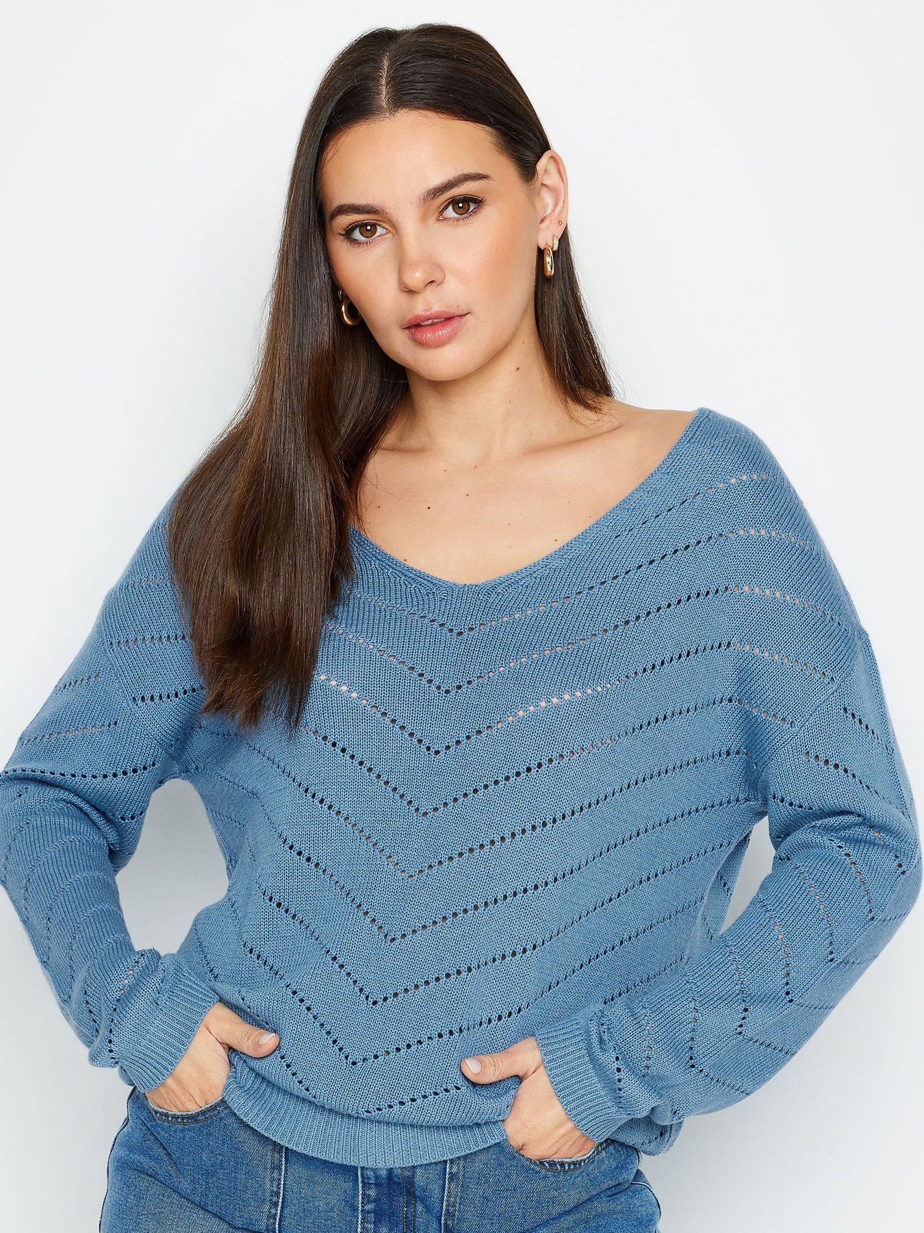 long-tall-sally-tall-chevron-pointelle-jumper-blue