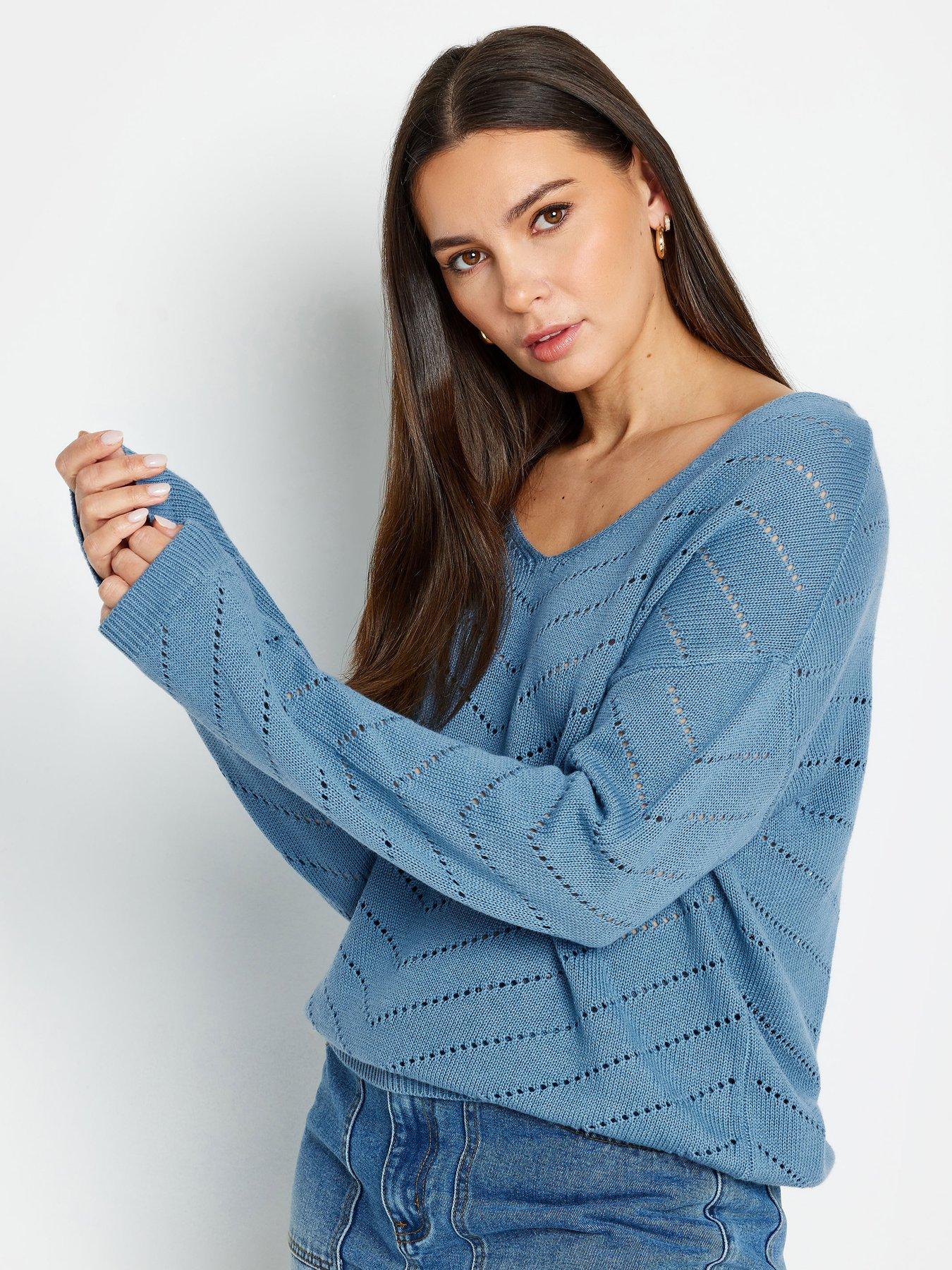 long-tall-sally-tall-chevron-pointelle-jumper-blueoutfit