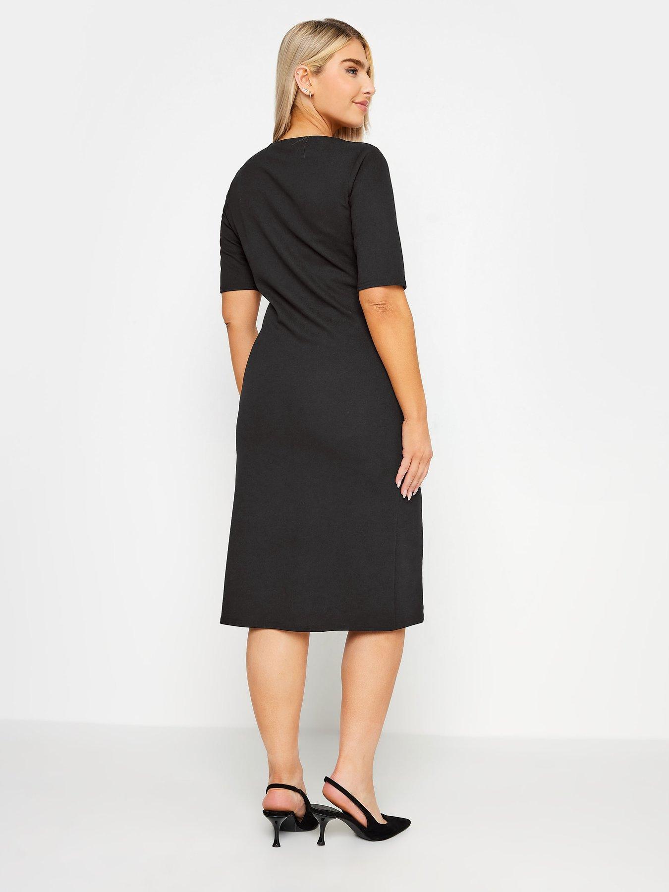 mco-notch-neck-dress-blackstillFront