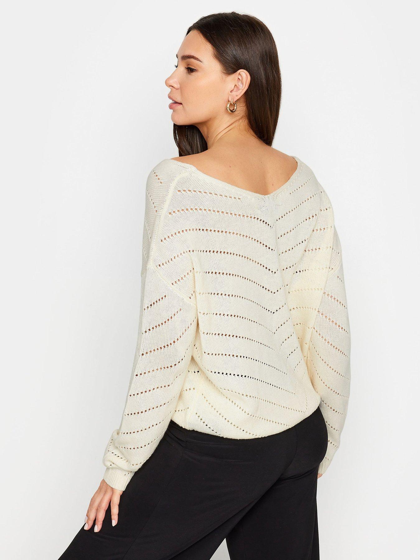 long-tall-sally-tall-ivory-chevron-pointelle-jumperstillFront