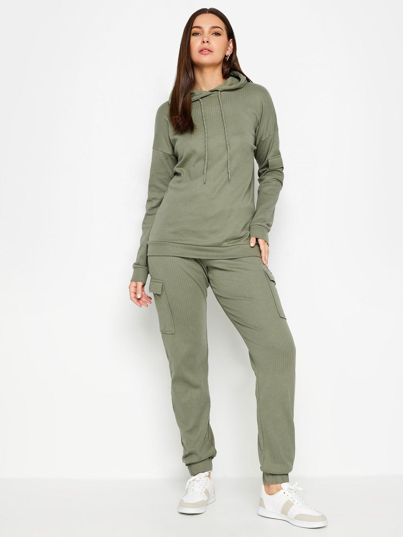 long-tall-sally-tall-khaki-rib-cargo-joggerback