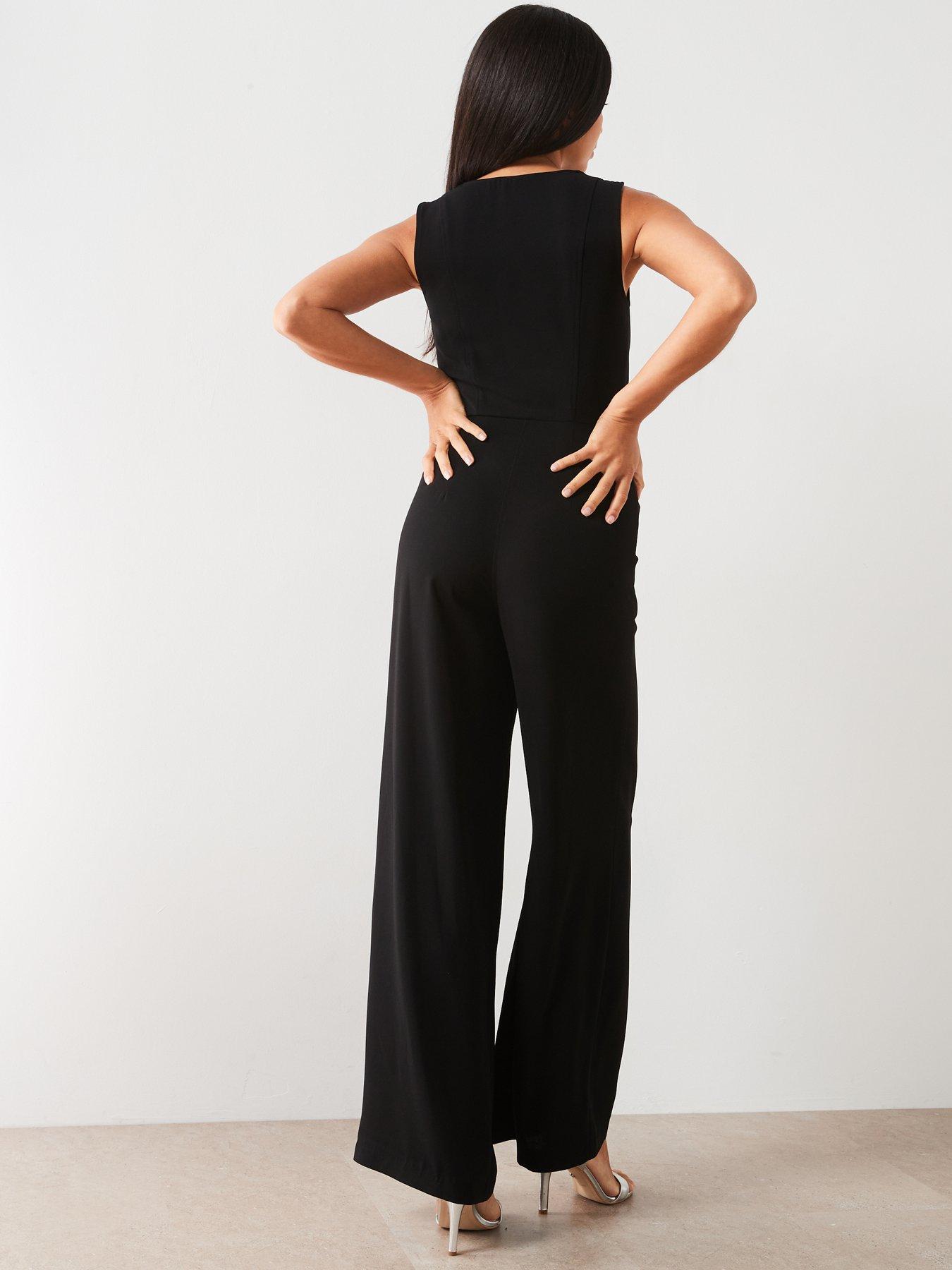 v-by-very-waistcoat-jumpsuit-blackstillFront