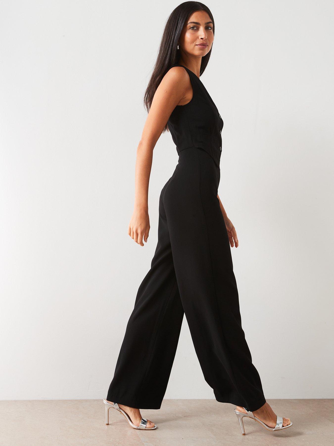 v-by-very-waistcoat-jumpsuit-blackdetail