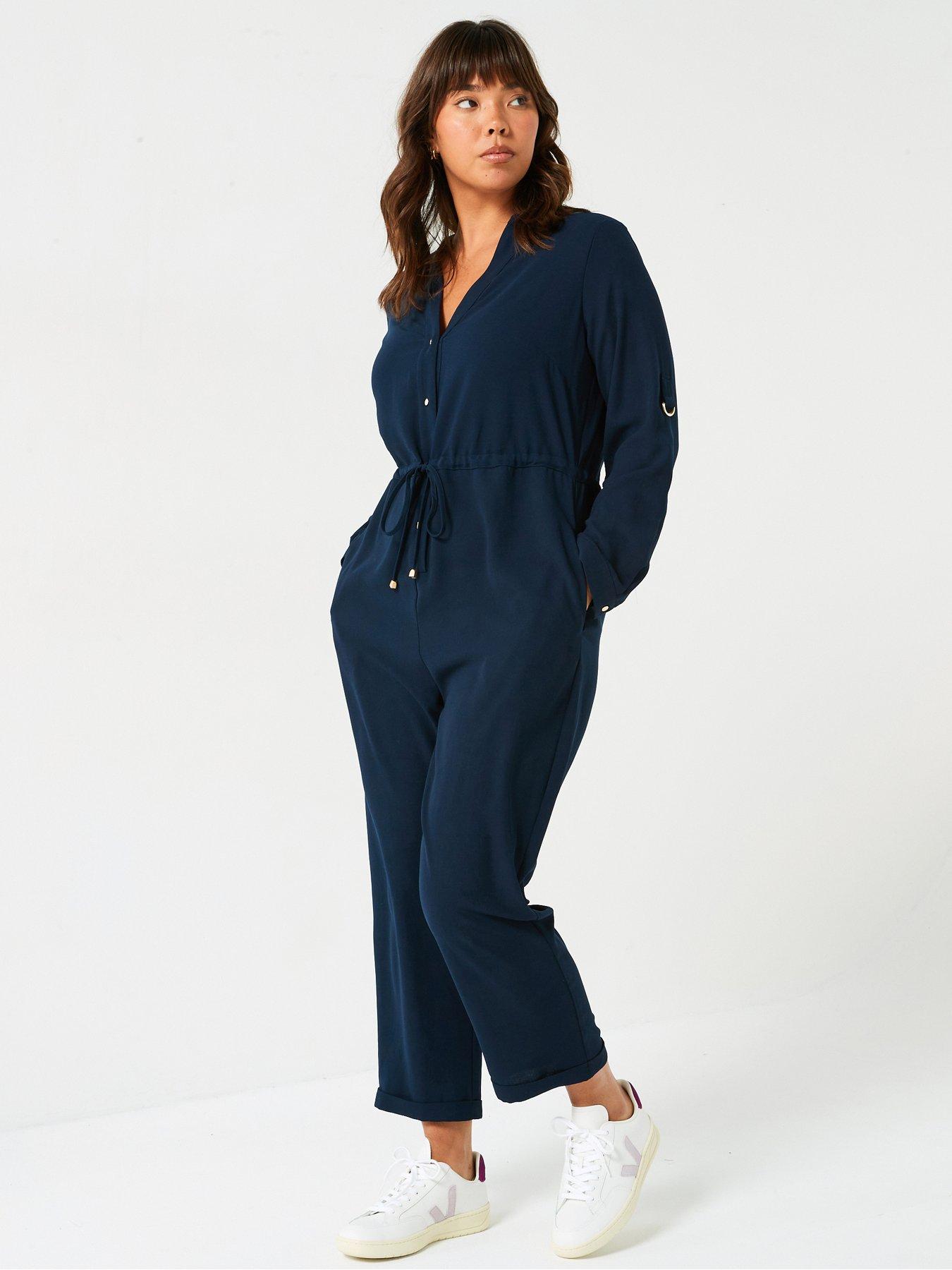 v-by-very-curve-utility-style-tapered-leg-jumpsuit-navyfront