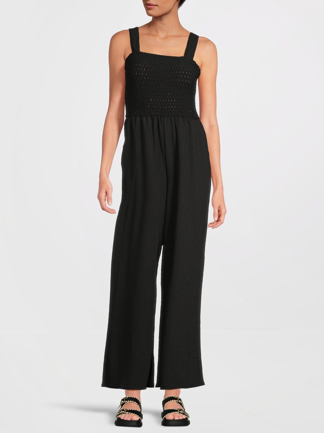 only-smock-jumpsuit-black