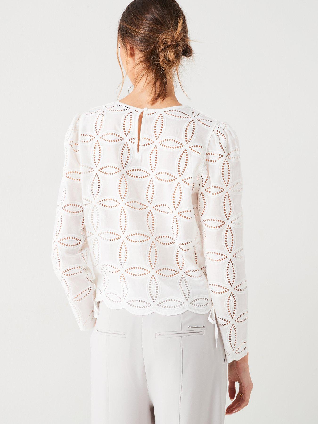 v-by-very-broderie-scallop-trimnbspblouse-whitestillFront