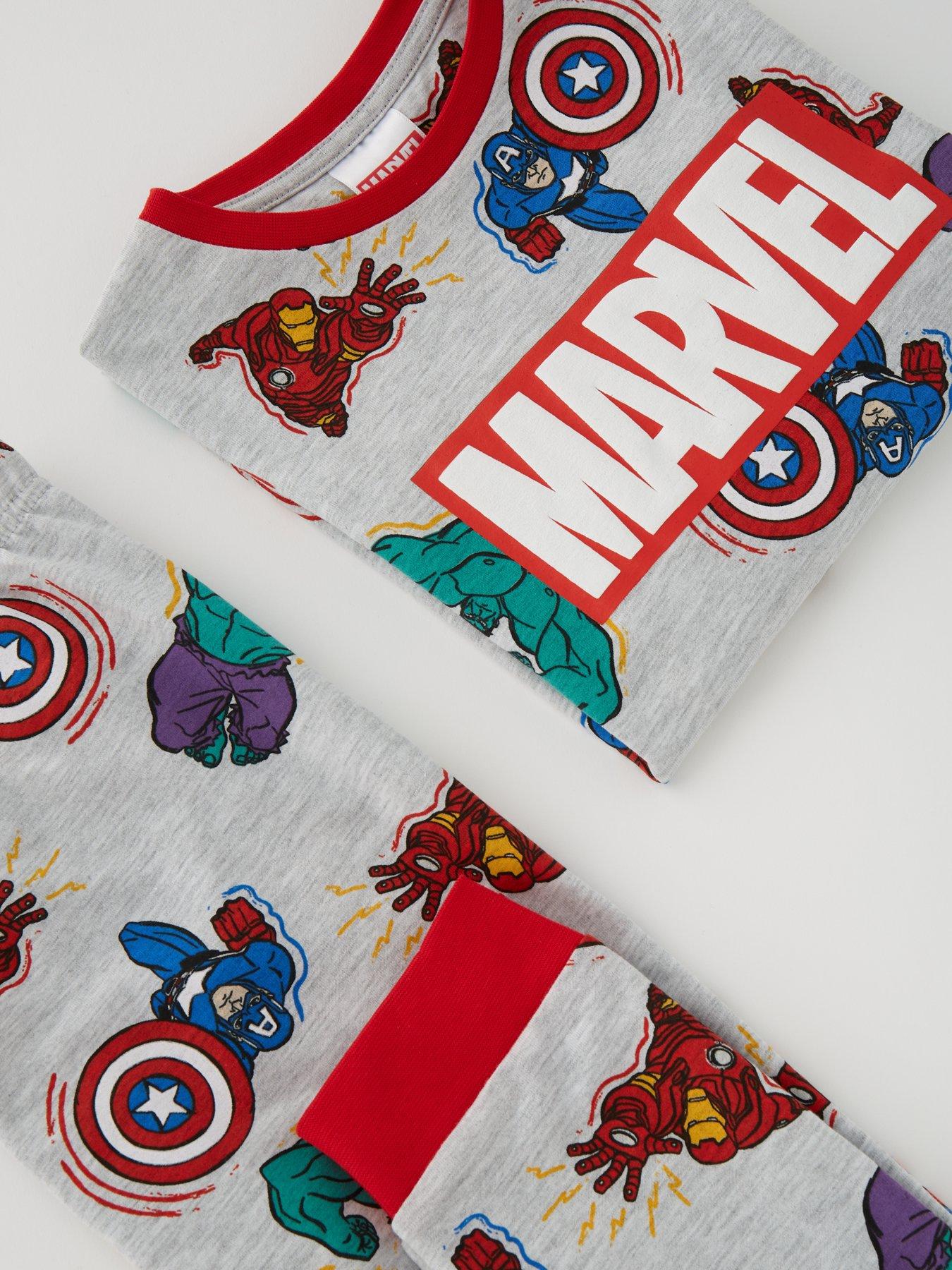 marvel-marvel-avengers-all-over-print-short-sleeve-pyjamasdetail