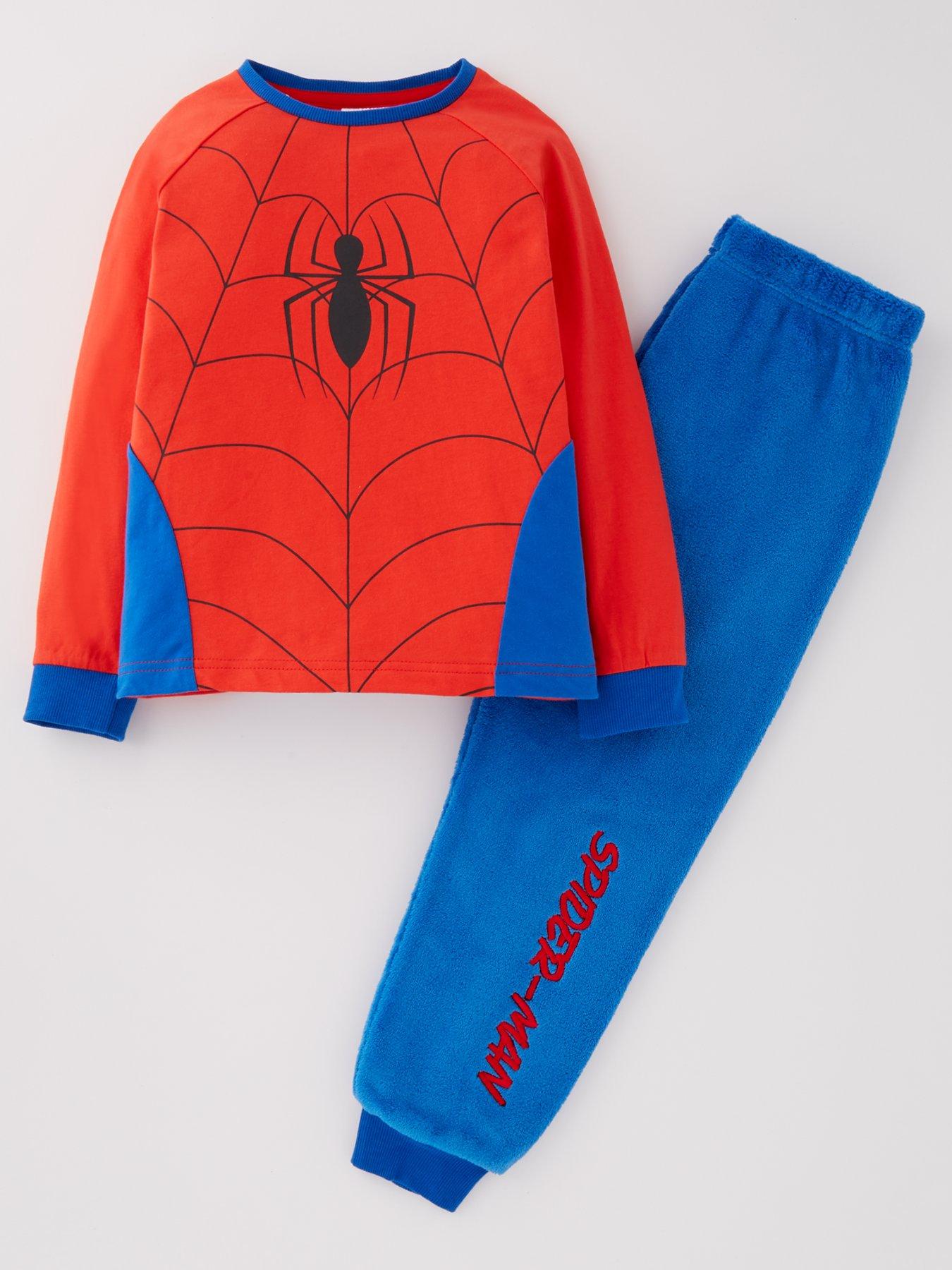 spiderman-pyjama-set-blue