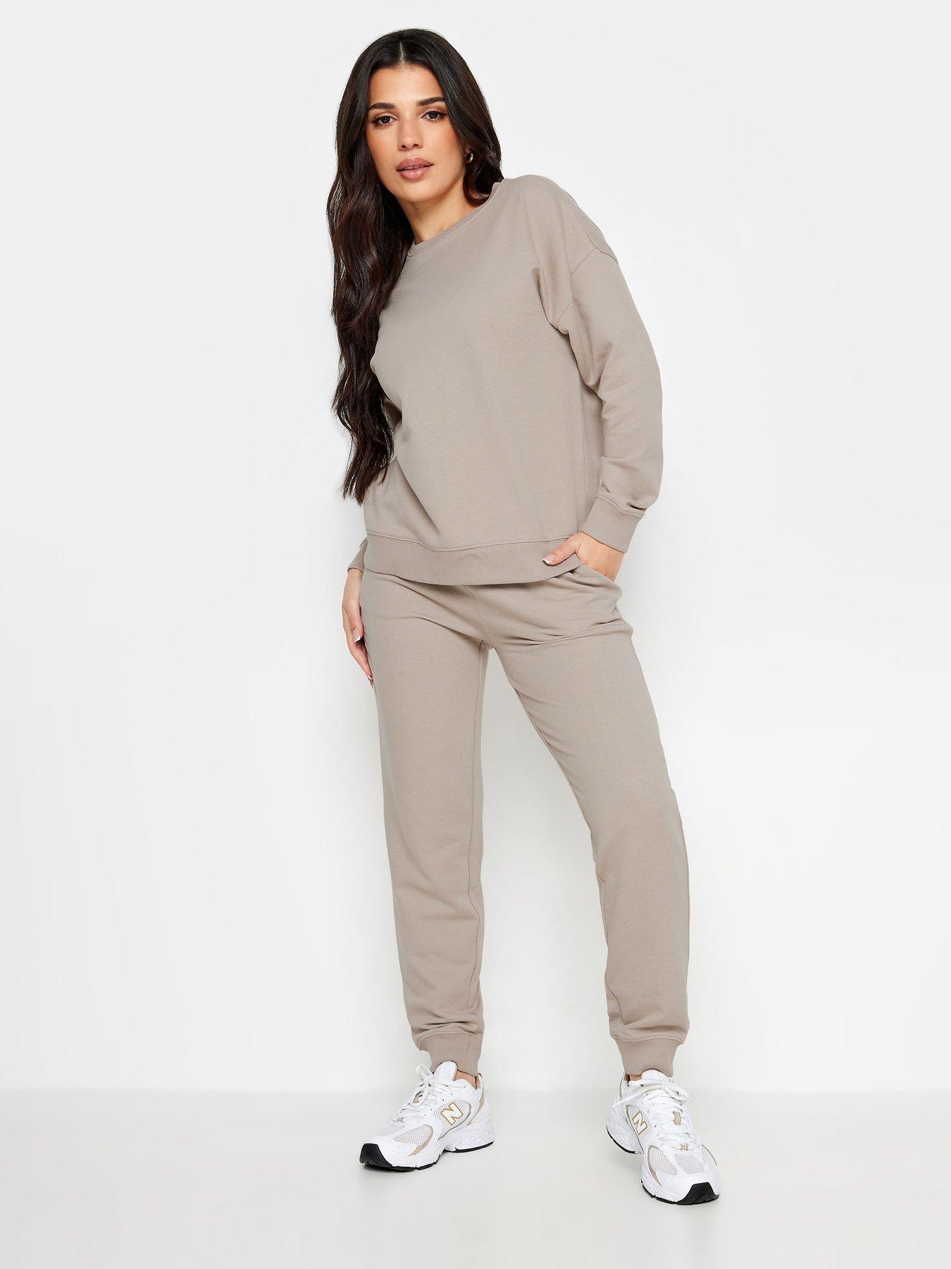 Image 3 of 4 of PixieGirl Petite Crew Neck Sweatshirt - Natural