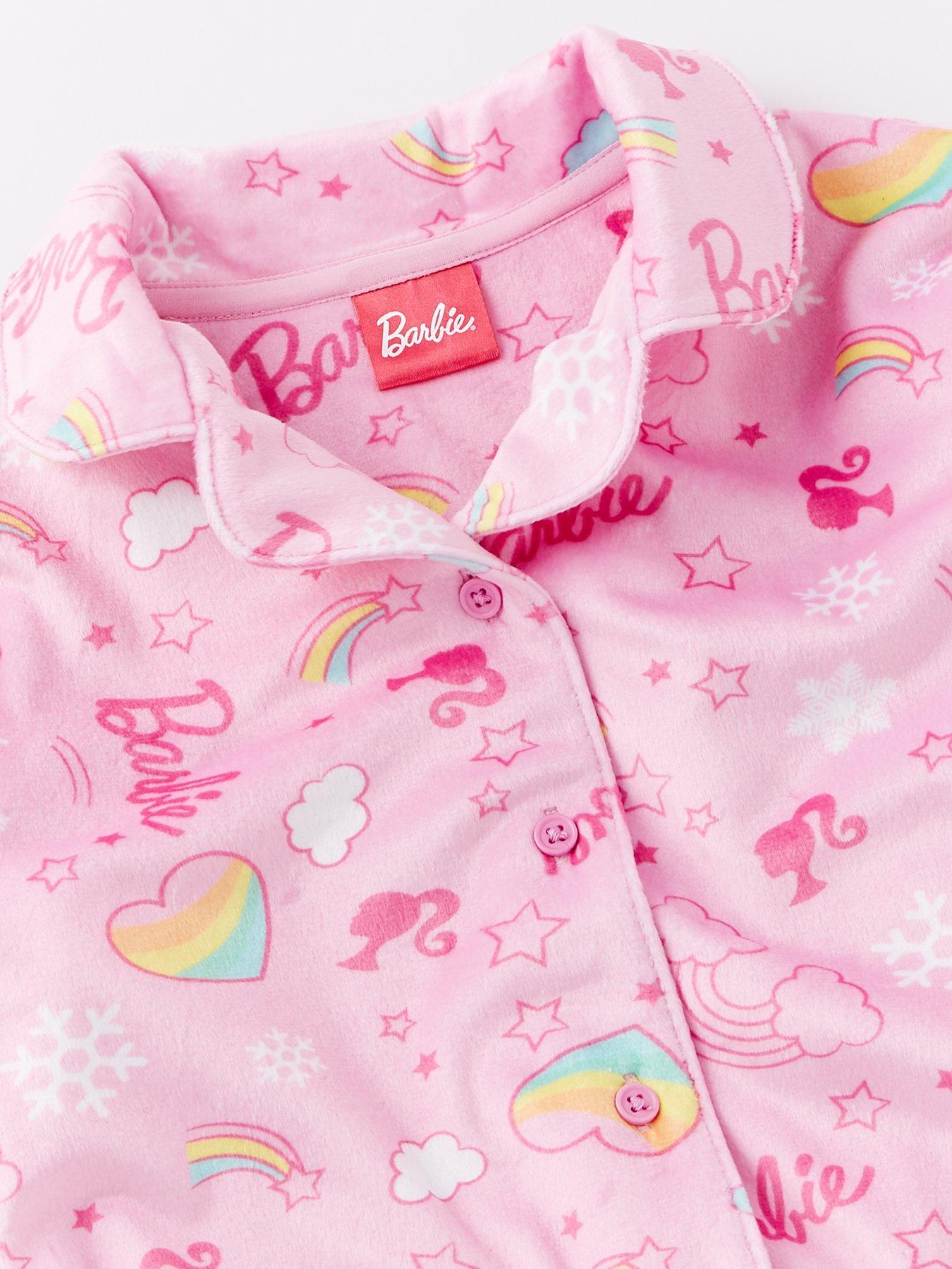 barbie-barbie-button-through-fleece-pyjamasoutfit