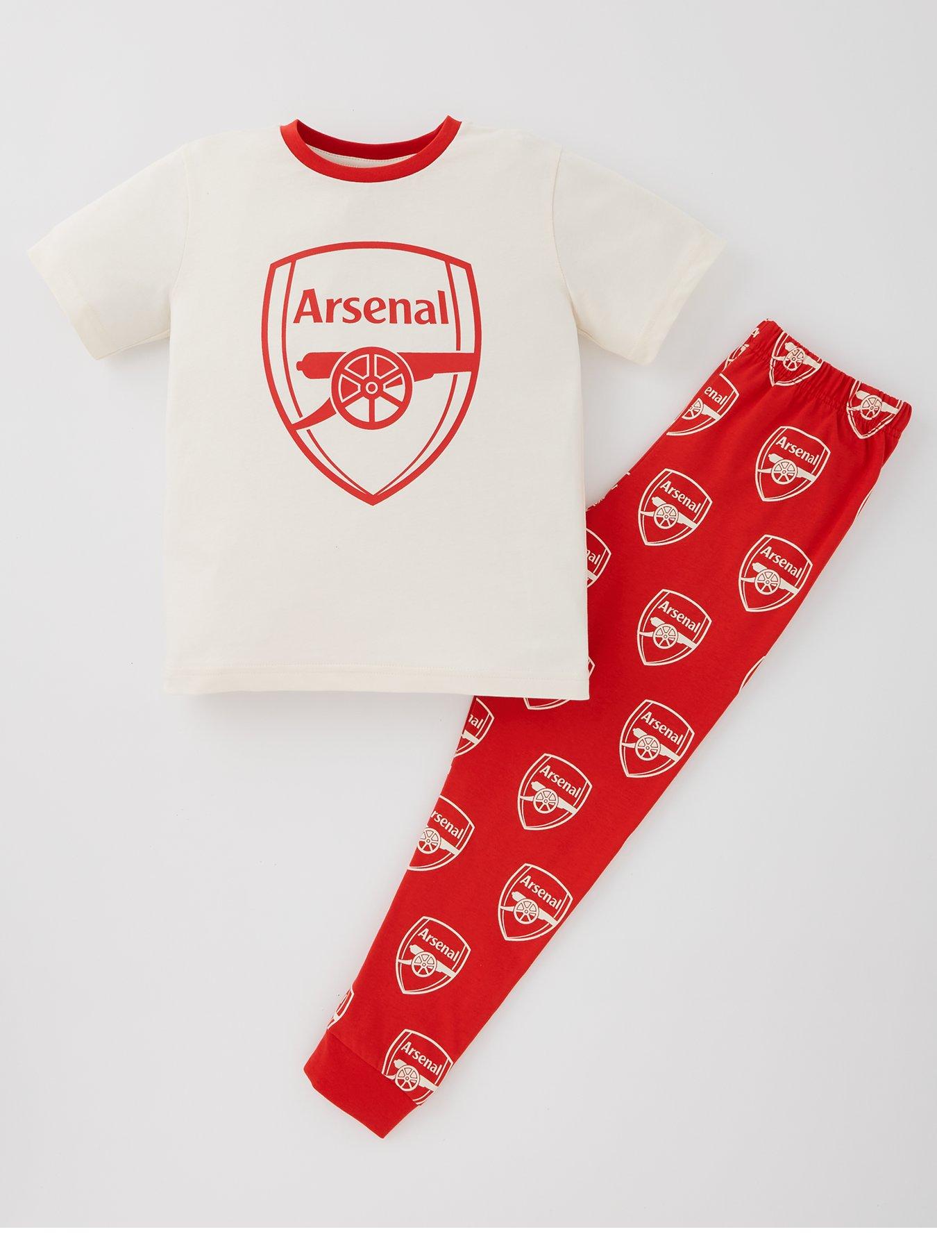 arsenal-football-short-sleeve-pyjamas-red