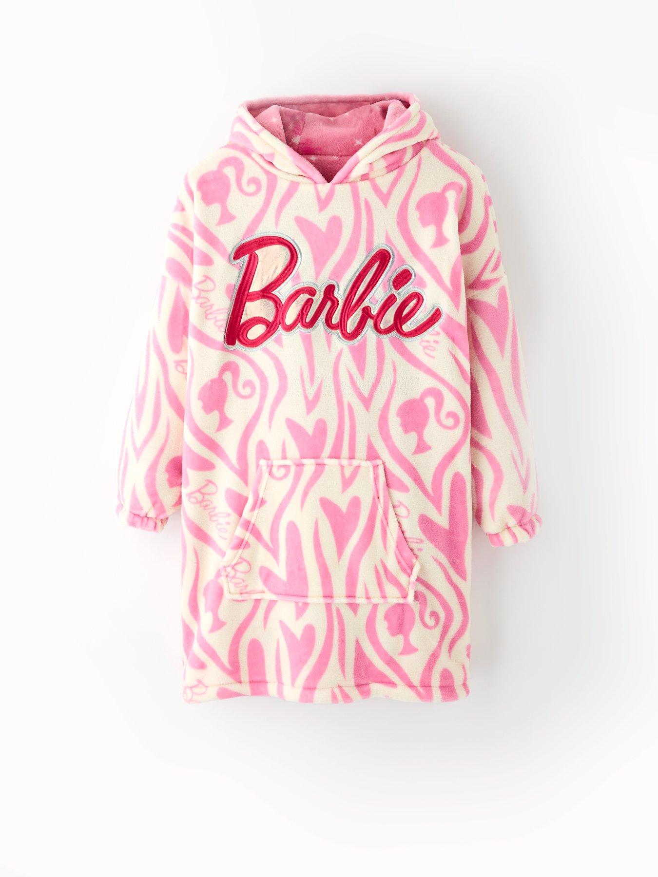 barbie-barbie-reversible-fleece-hooded-blanketoutfit