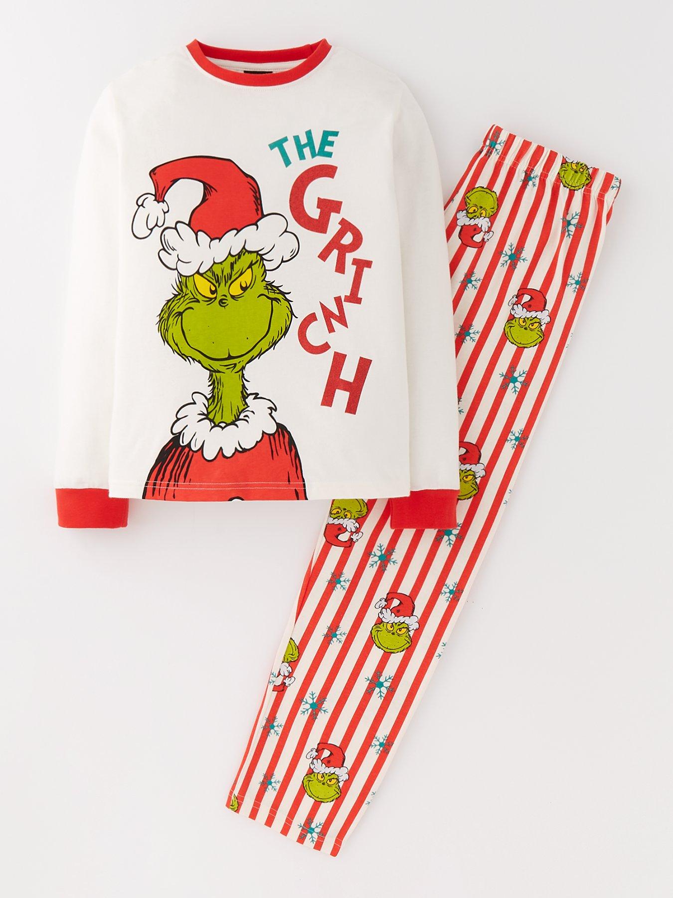 the-grinch-unisex-kids-grinch-family-christmas-pyjamas-multistillFront