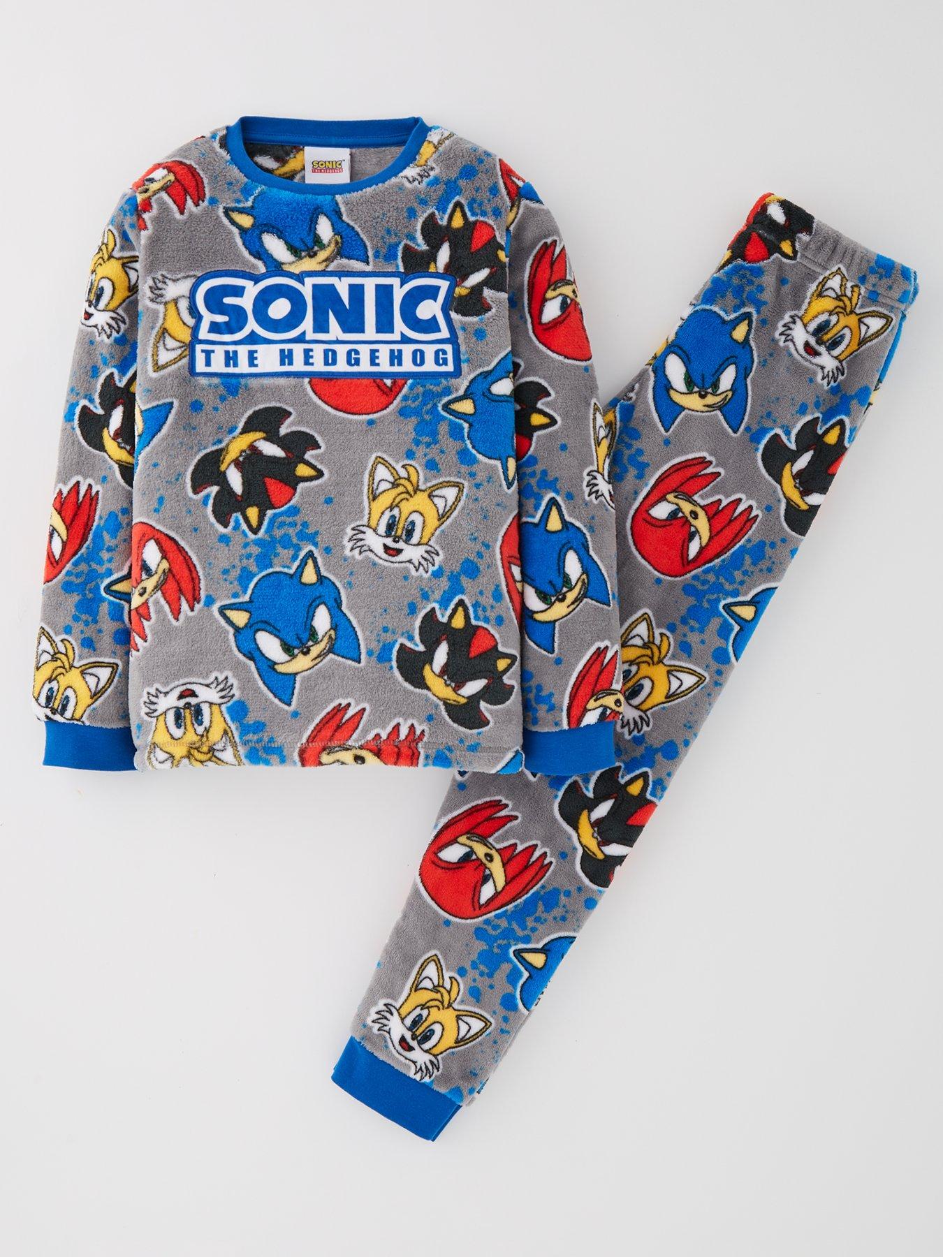 Pyjamas Sonic The Hedgehog Nightwear Boys clothes Child baby Very Ireland