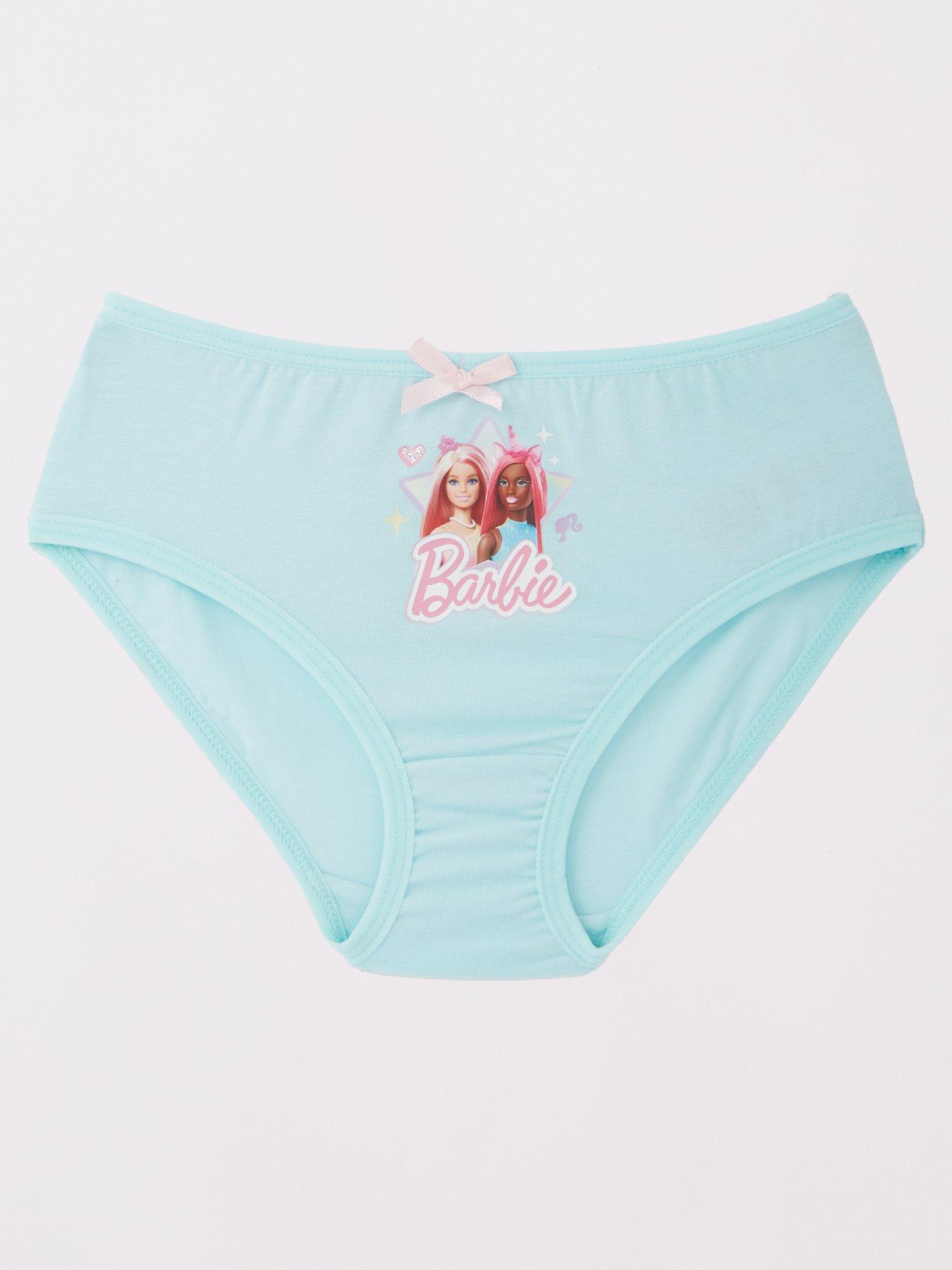 Image 3 of 4 of Barbie 5 Pack Knickers - Multi